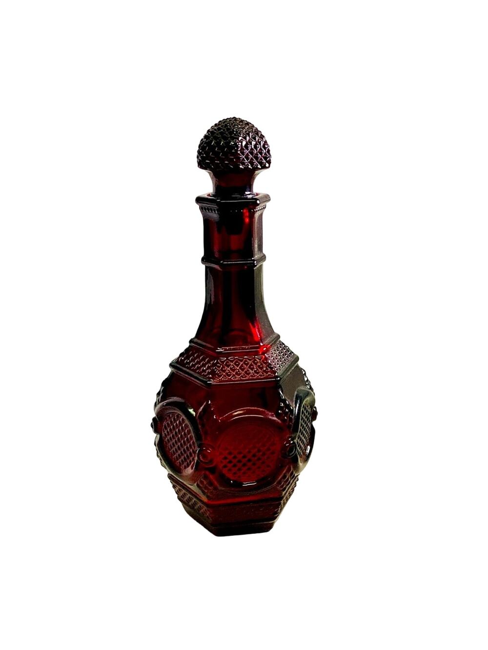 Decanter & Stopper - Cape Cod Ruby by AVON